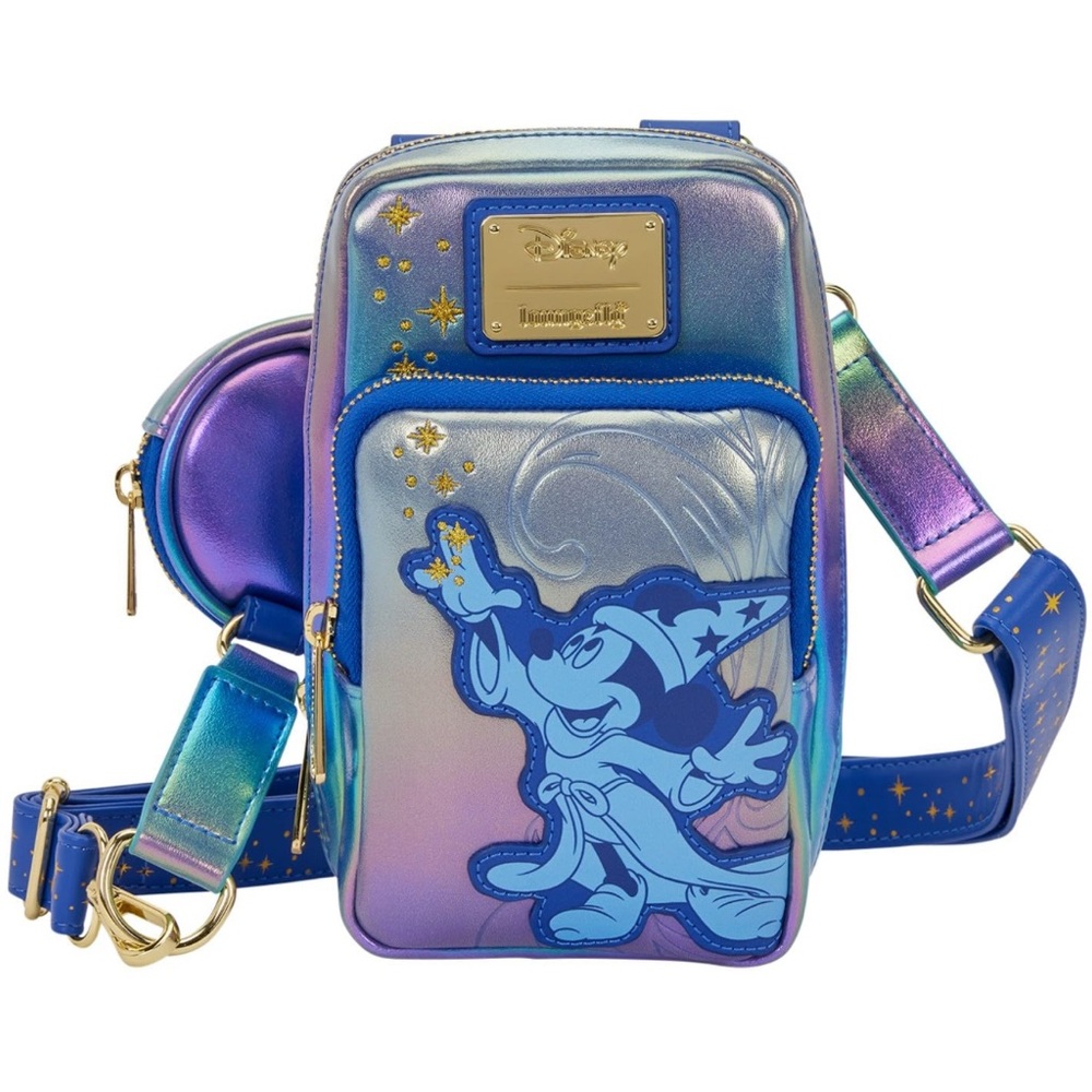 Loungefly Fantasia Cell Phone Crossbody Bag With Coin Bag - Disney